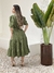 Vestido Midi Amanda - Verde - Bia Silva Closet