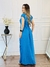 Vestido Longo Nelma - Azul - comprar online