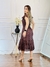 Vestindo Midi Michele - Marrom - TAM G - comprar online