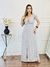 Vestido Longo Liz - Cinza