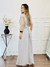 Vestido Longo Nelma - Cinza - comprar online