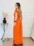 Vestido Longo Nelma - Laranja - comprar online