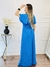 Vestido Longo Alana - Azul - comprar online
