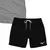 Imagem do Kit Camiseta Masculina+Short tecTel Esportes Academia Mizun Treino 100% Algodão Camisa Gola Redonda Malha Fresca Short Secagem Rápida Estampa Emborrachada Envio Imediato Full