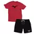 Kit Camiseta Masculina+Short tecTel Esportes Academia Mizun Treino 100% Algodão Camisa Gola Redonda Malha Fresca Short Secagem Rápida Estampa Emborrachada Envio Imediato Full na internet