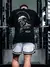 Camiseta Espartano Oversized Maromba Academia Treino