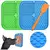 Tapete Lambedor para Pets com Ventosas – Silicone Antiderrapante + Espátula Laranja - comprar online