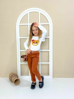 Conjunto Infantil Ursinha Charmosa + Bolsa e Cinto! - comprar online