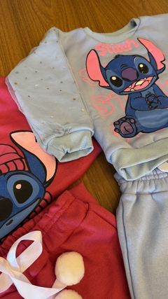 Conjunto Infantil Moletom Stitch - Com Detalhes Brilhantes nas Mangas! - comprar online