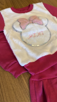 Moletom Mini Minnie com detalhes em pelúcia - comprar online