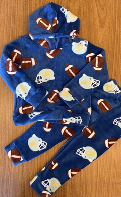Pijama Infantil Flanelado – Futebol Americano