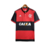 Camisa Flamengo I Retrô 17/18 Torcedor Masculina - Vermelha com detalhes em Preto - loja online