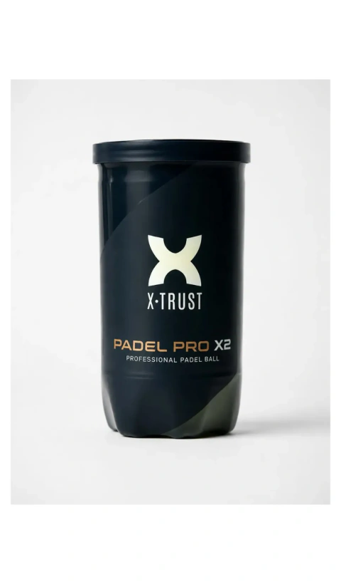 Tubo de Pelotas X-Trust Padel Pro X2 Color Amarillo