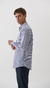 Camisa Rayas - Blanco / Azul - Andre Rochil