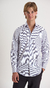 Camisa Rayas Fondo Blanco / Liia - Violeta - comprar online