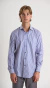Camisa Rayas - Fondo Azul / Blanco - Andre Rochil