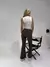 Musculosa cuello tortuga con frunce | 25I11 en internet