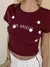 Remera manga corta con estampa Star | 25I12 - comprar online