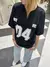 Remera overside manga corta estampa NYC | 25I304 en internet