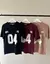 Remera overside manga corta estampa NYC | 25I304 - comprar online
