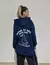 Buzo over largo con capucha Duck | 25I504 - tienda online