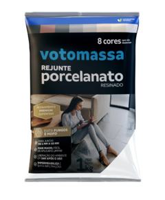 REJUNTE VOTOMASSA P/ PORCELANATO - 1 KG - comprar online