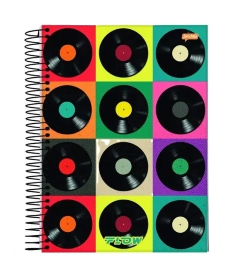 CADERNO UNIVERSITÁRIO 10X1 160 FOLHAS 68752/88 FLOW na internet