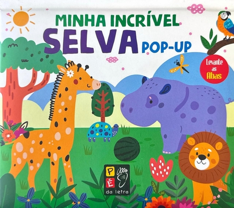 Livro Infantil Minha Incrível Selva Pop-up - Levante as Abas