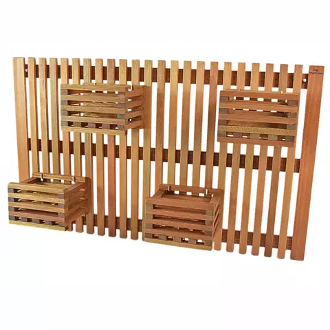 Jardim Horizontal Girassol Metalnew - 4 cachepôs - comprar online