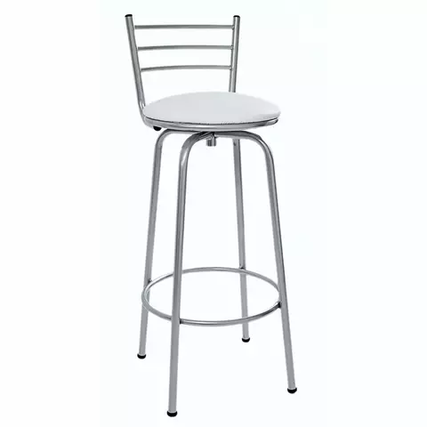 Banco assento giratório 75cm Metalnew - comprar online