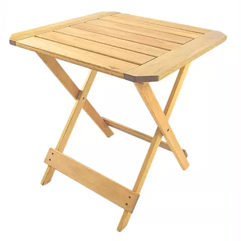 Mesa dobrável Lyptus Metalnew - 72x72cm - comprar online