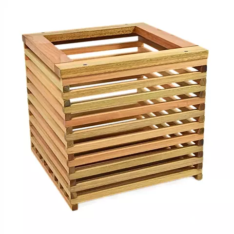 Cachepô Grande Quadrado Metalnew - comprar online