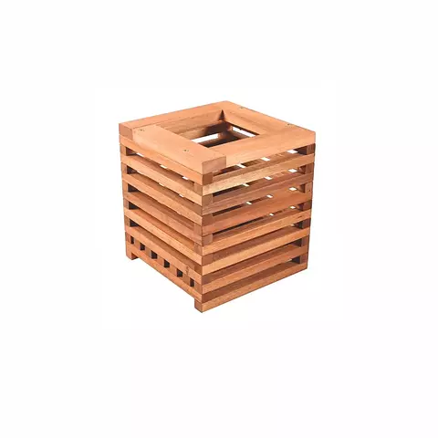 Cachepô Pequeno Quadrado Metalnew - comprar online