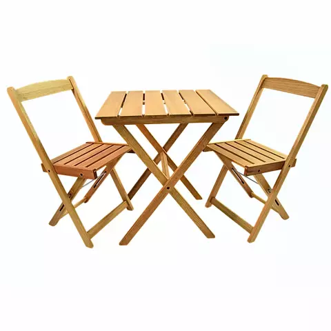 Conjunto de mesa com 2 cadeiras Orquídea Metalnew - comprar online