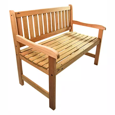 Banco Lyptus para jardim Metalnew - 108cm - 2 lugares - comprar online