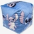 Almofada Cubo Stitch e Angel Namorados