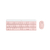 KIT TECLADO + MOUSE LOGITECH WIRELESS MK470 SLIM ROSE en internet