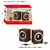 PARLANTES GENIUS SP-HF 280BT WOOD USB/BLUETHOOTH - comprar online