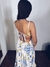 Vestido Estampado Longo na internet