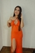 Vestido Longo Amarrações na internet
