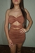 Vestido Estelar Marrom - comprar online