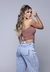 Lip Tube Gloss 2 em 1 Cinza com Marrom - Use MD Closet