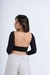 Cropped Manga Longa Costas Nuas - comprar online