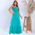 Vestido Longo Alcinha Abertura Nas Costas - comprar online