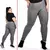 Legging Leg Calça De Malhar Plus Size 50 ao 56 Lisa LX001-fit - comprar online