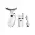Massageador facial ems microcorrente rosto pescoço levantamento massageador fin - comprar online