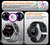 2025 novo relógio inteligente huawei xiaomi gps track 1.85 Poleg - comprar online