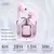 Fone sem fios Bluetooth com tela digital, fone transparentes,