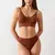 Chrleisure conjunto de roupa interior feminina lingerie sem fio calcinha sutiã