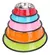 COMEDERO DE ACERO INOXIDABLE DE COLORES 30 CM - comprar online